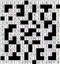RF Cafe - Engineering Crossword Puzzle 11-27-2010 solution
