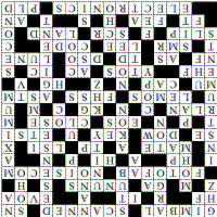 RF Cafe - Engineering & Science Crossword Puzzle solution, 7/11/2010