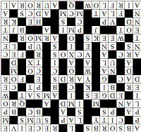 RF Cafe - Engineering & Science Crossword Puzzle Solution  12-5-2010