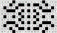 RF Cafe - Engineering & Science Crossword Puzzle, 3-27-2011 Solution
