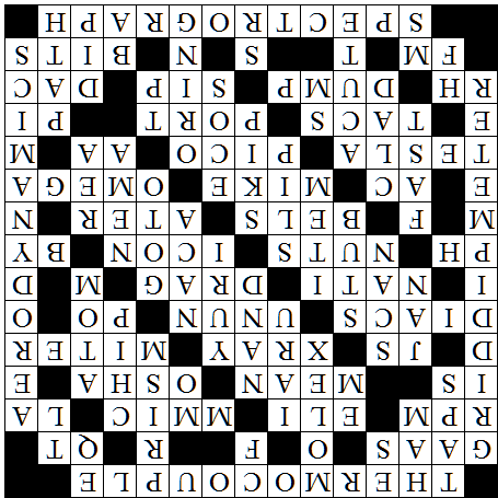 RF Cafe - Science Crossword Puzzle Solution, 1/23/2011