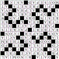 Electrical Engineeing Crossword Puzzle Solution, 2/12/2012 - RF Cafe
