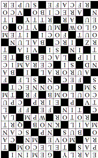 Engineering Crossword Puzzle Solution for March 4, 2012 - RF Cafe