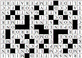Microwave Engineering Crossword Puzzle Solution for May 20, 2012 - RF Cafe