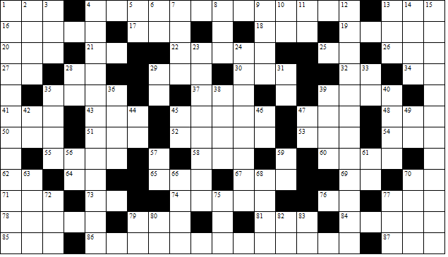 RF Engineering Crossword Puzzle, 1/1/2012 - RF Cafe
