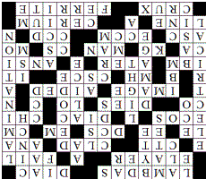 RF Engineering Theme Crossword Puzzle Solution for July 15, 2012 - RF Cafe