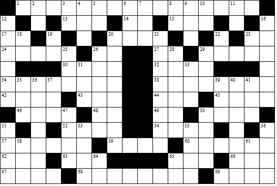 Engineering Crossword Puzzle for August 18, 2013 - RF Cafe