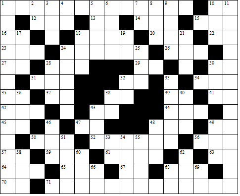 Science & Engineering Crossword Puzzle for April 14, 2013 - RF Cafe