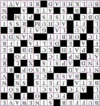 Engineering Crossword Puzzle Solution for September 7, 2014 - RF Cafe