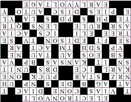 Kansas State University Crossword Puzzle Solution for February 2, 2014 - RF Cafe