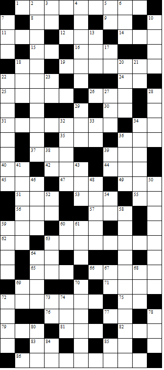 Physics Crossword Puzzle for March 2, 2014 - RF Cafe