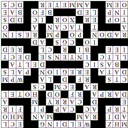 RF Engineering Crossword Puzzle Solution for January 26, 2014 - RF Cafe
