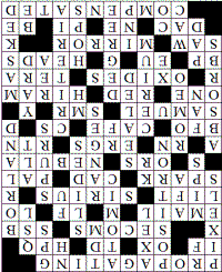 Wireless Engineering Crossword Puzzle Solution for January 19, 2014