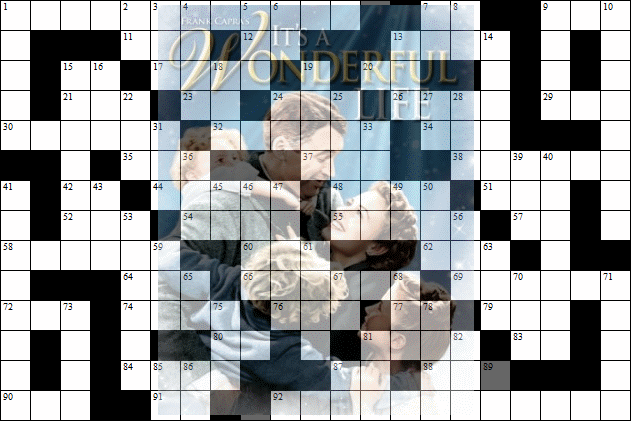 "It's a Wonderful Life" Crossword Puzzle for December 13, 2015 - RF Cafe