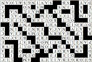 "It's a Wonderful Life" Crossword Puzzle Solution for December 13, 2015 - RF Cafe