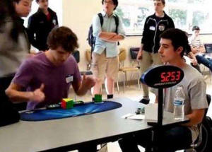 Rubik's Cube Solution Time Record: 5.253 Seconds - RF Cafe