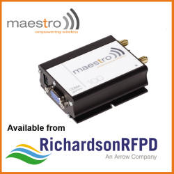 Richardson RFPD Introduces Easy-to-Use, Rugged, Industrial Cellular CDMA 1xRTT Modems from Maestro Wireless Solutions