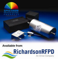 ichardson RFPD Introduces High Reliability DC Link Power Film Capacitors from Spectrum Advanced Specialty Products