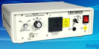 TekBox TBLC08 Line Impedance Stabilization Network (LISN) - RF Cafe