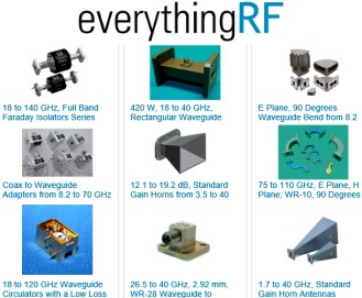 everythingRF Has World's Largest Online Database of Waveguide Components & Manufacturers - RF Cafe