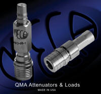 MECA Introduces QMA Attenuators & Loads