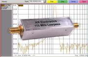 KR ELectronics 115 MHz BPF