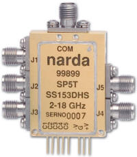 Narda Microwave East Model SS153DHS SP5T